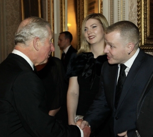 HRH Prince Charles at Buckingham Palace