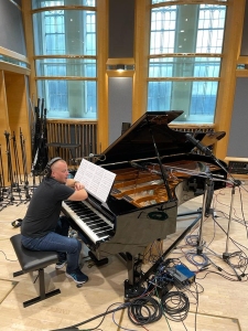 Jason Donovan session at Air Studios