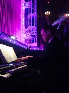 In the pit at the London Palladium